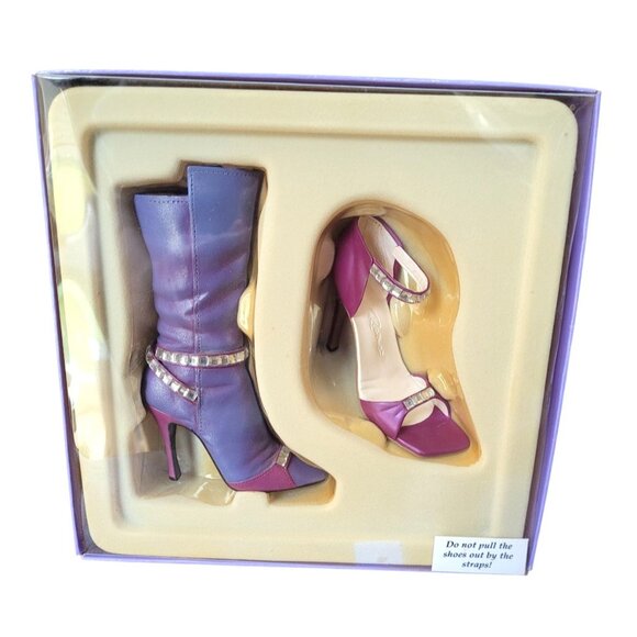 Just The Right Shoe #25787 Duet Mother Daughter Gift Set Boot Shoe Raine - Picture 1 of 8